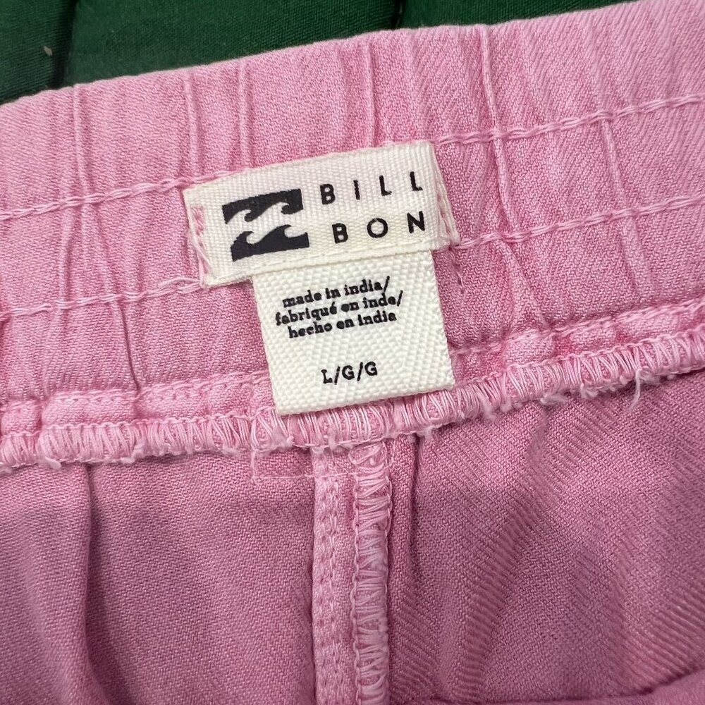 🔹sold🔹Billabong Girls Youth Large Pink Mad For You Pull On Shorts - Picture 4 of 5